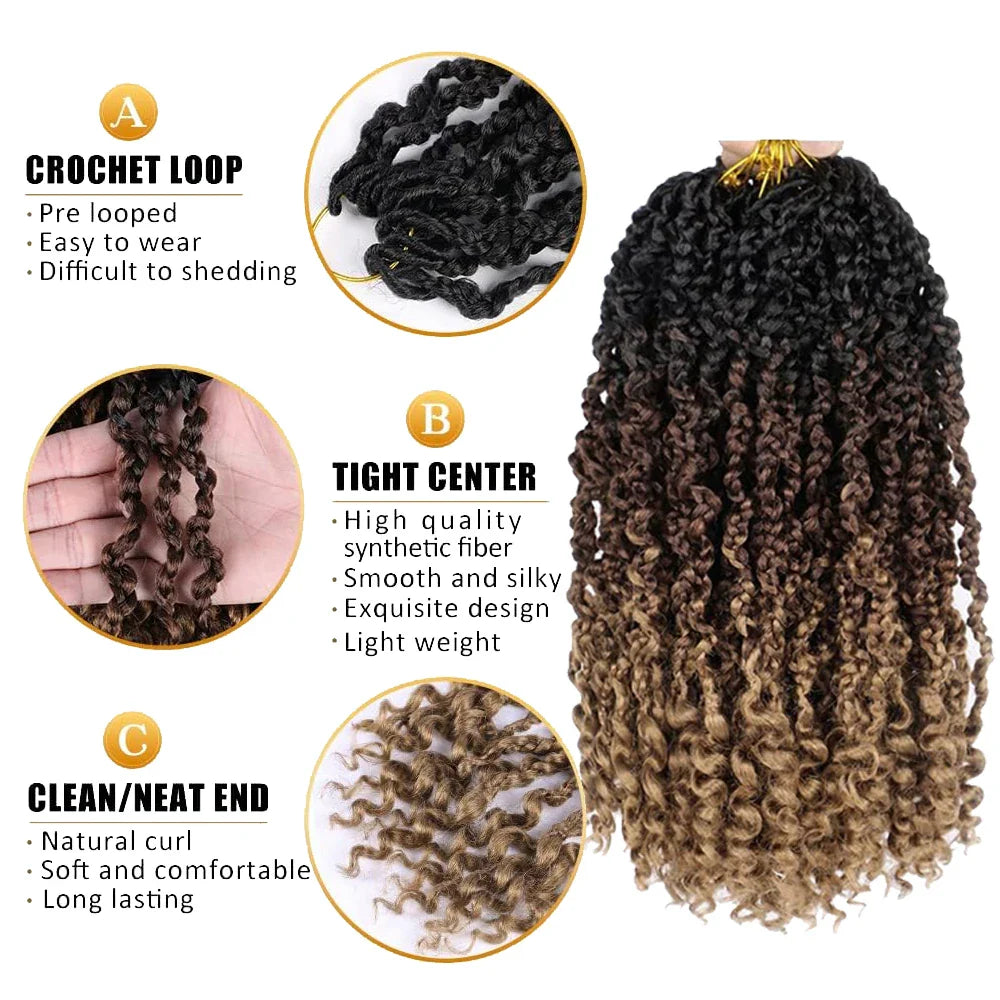 Crochet Hair with Curly Ends