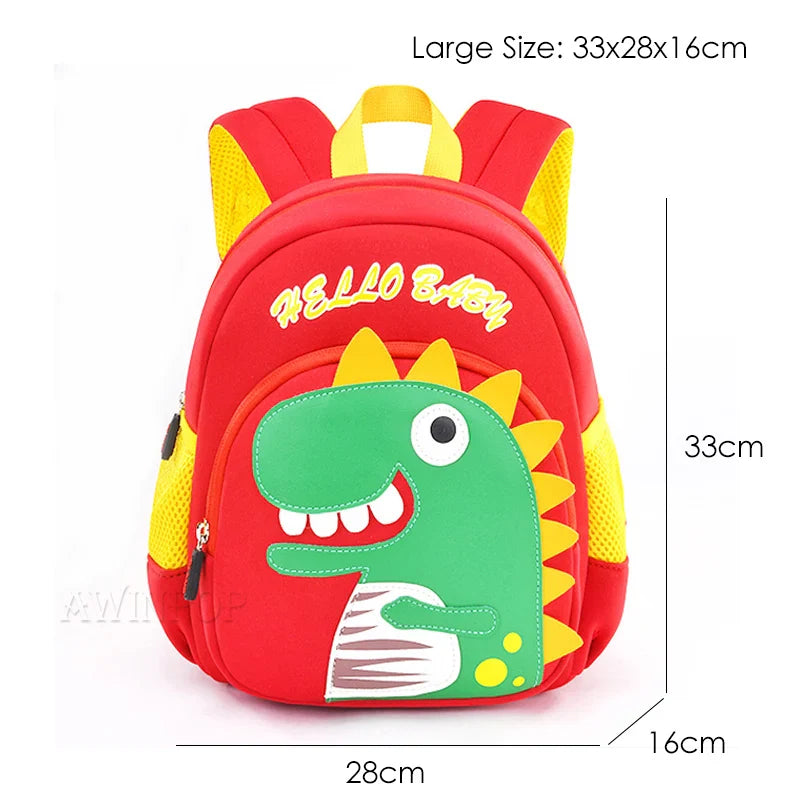 3D Dinosaur School Backpacks