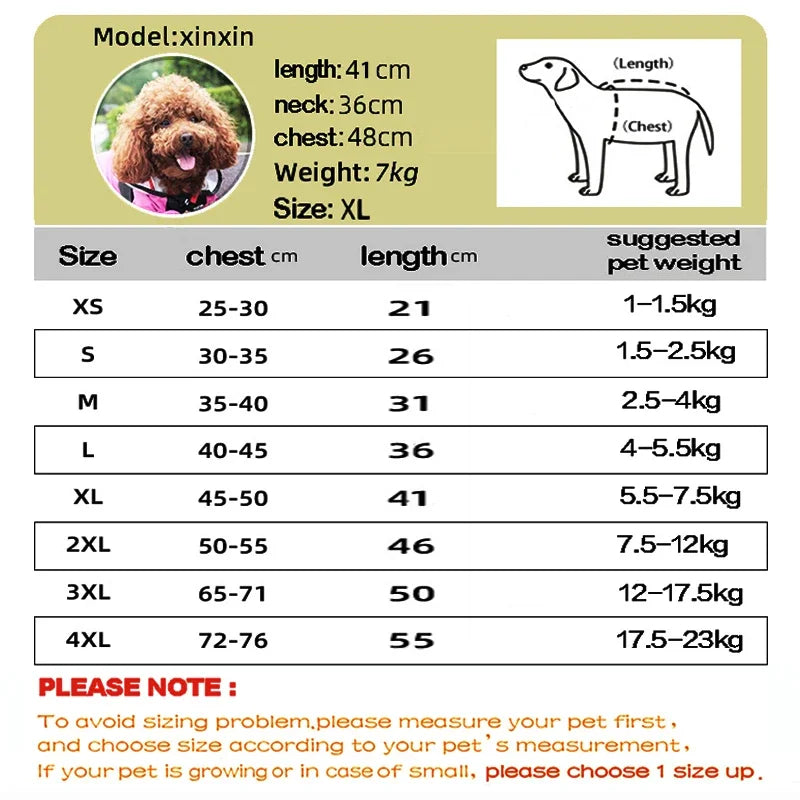 Transparent Hooded Waterproof Dog Raincoat