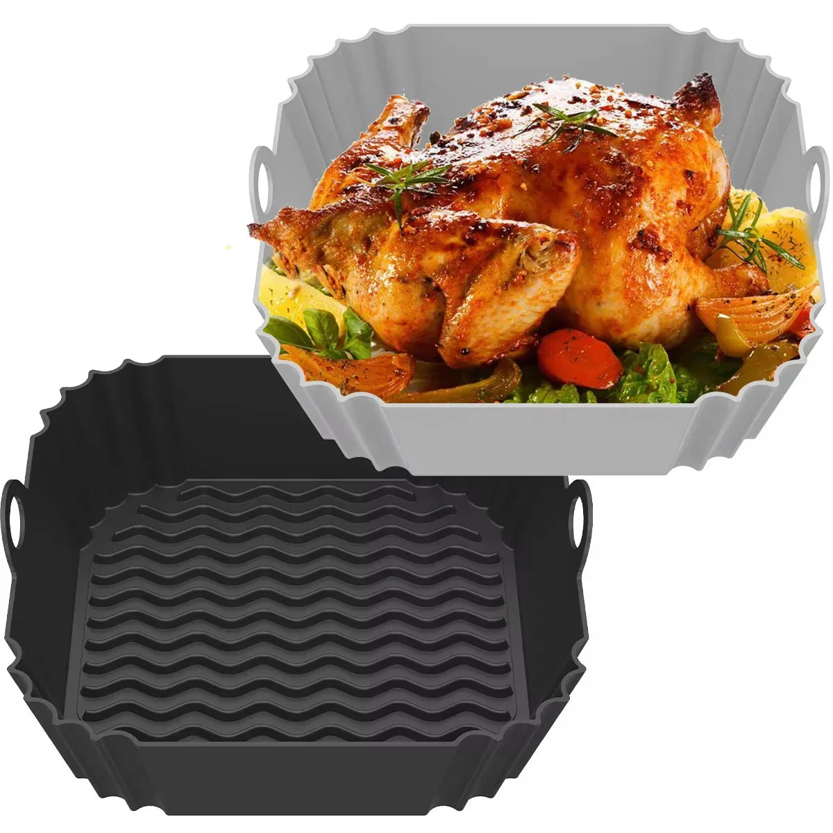 Silicone Air Fryer Pot Tray