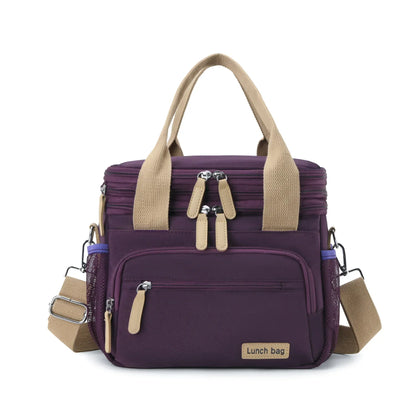 Insulated Dual Compartment Lunch Box
