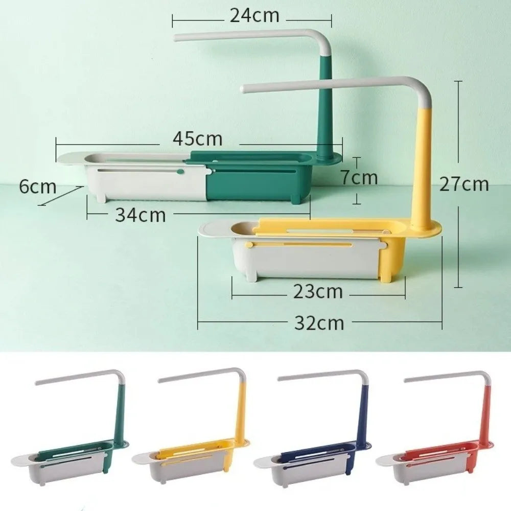 Quality With Drainer Basket Sink Organizer