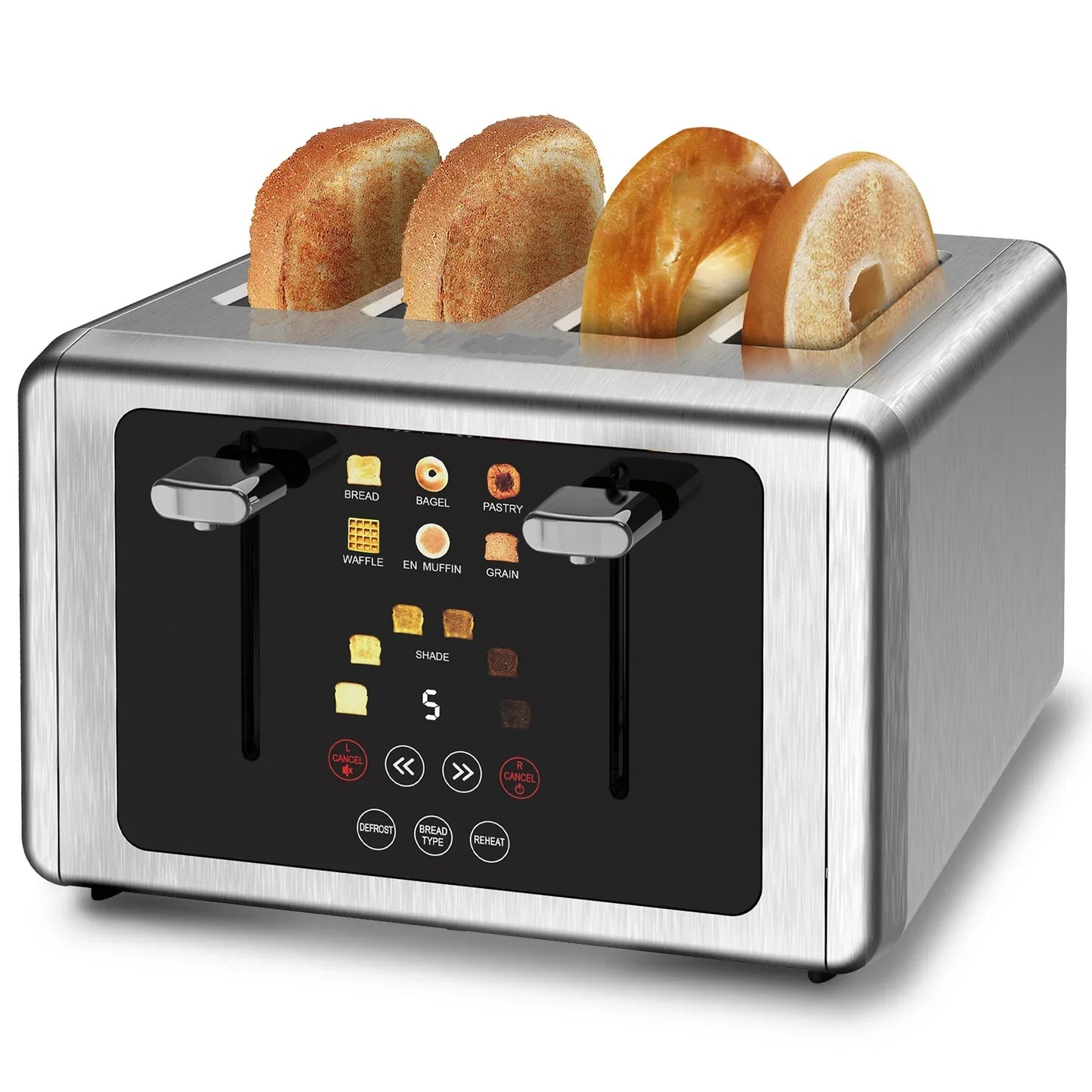4 Slice Touchscreen Bread Toaster