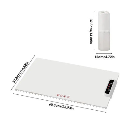 Silicone food warming tray, view 6