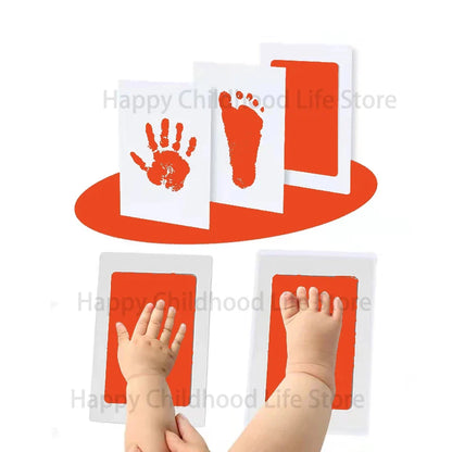 DIY Baby Footprints And Handprint Ink Pads Kits
