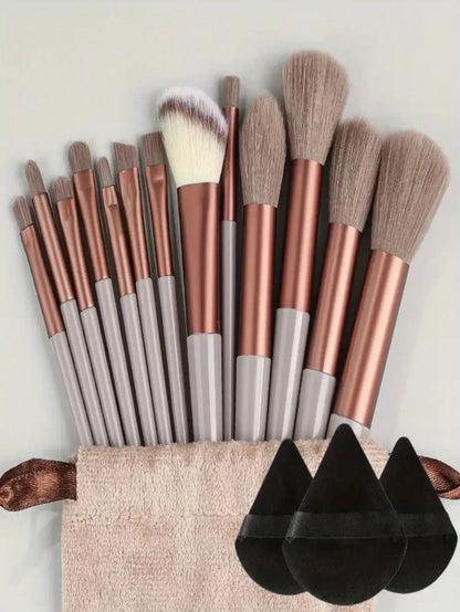 Soft Fluffy MakeUp Brush Set