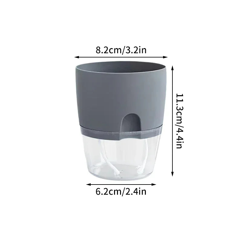 Self Watering Plastic Flower Pot