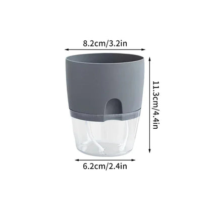 Self Watering Plastic Flower Pot