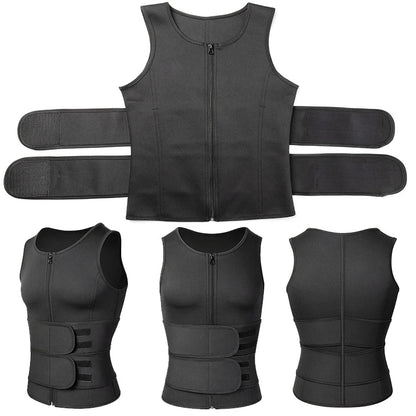 Men Body Shaper Waist Trainer Vest