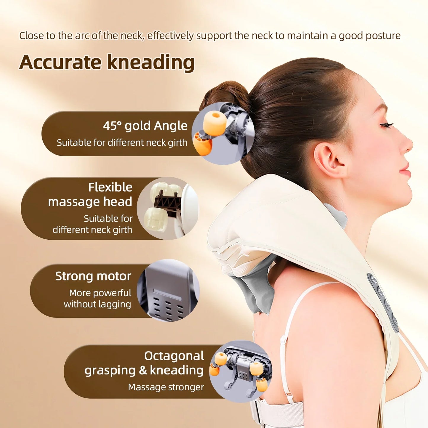 Wireless Neck And Shoulder Massager
