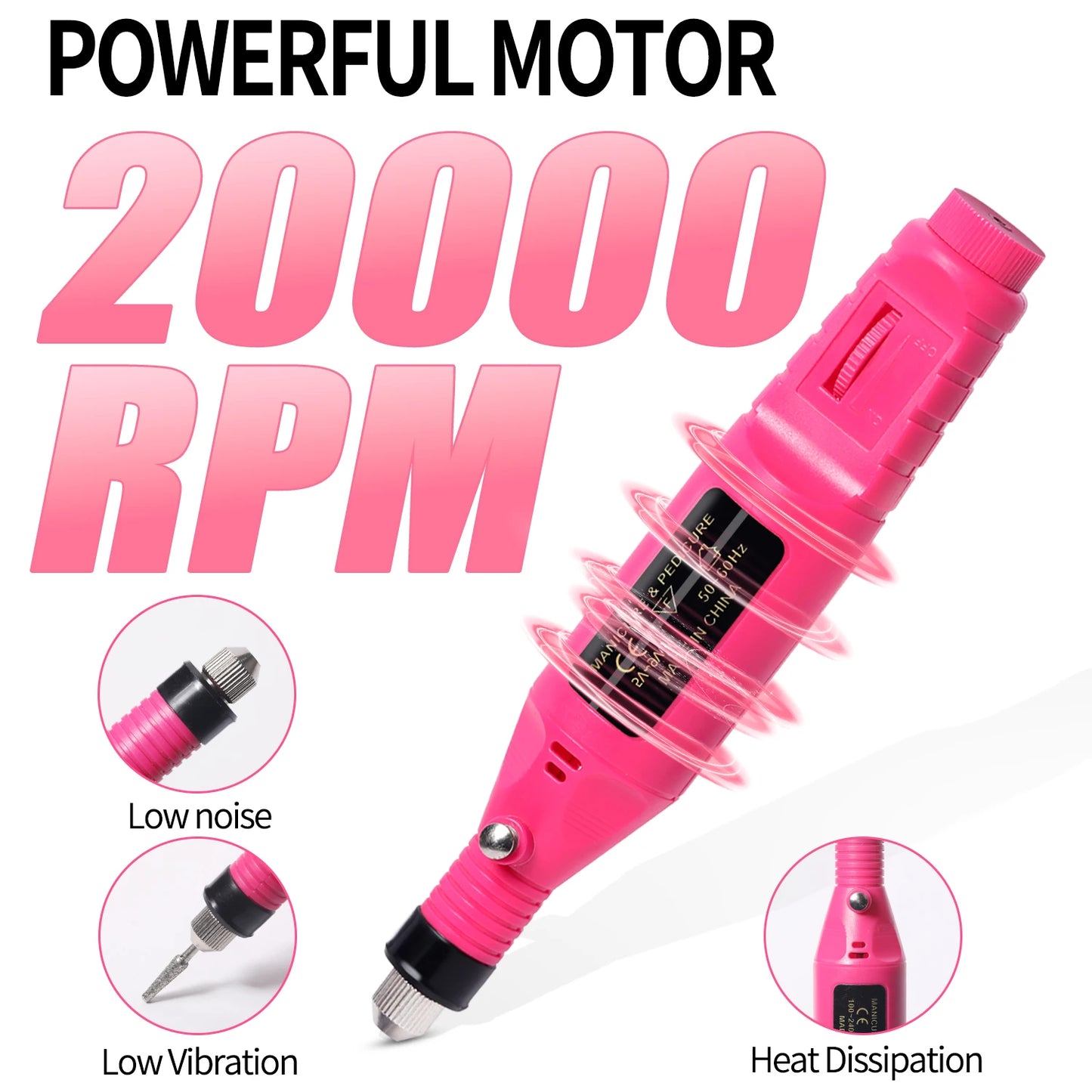 Portable  Electric Nail Drill