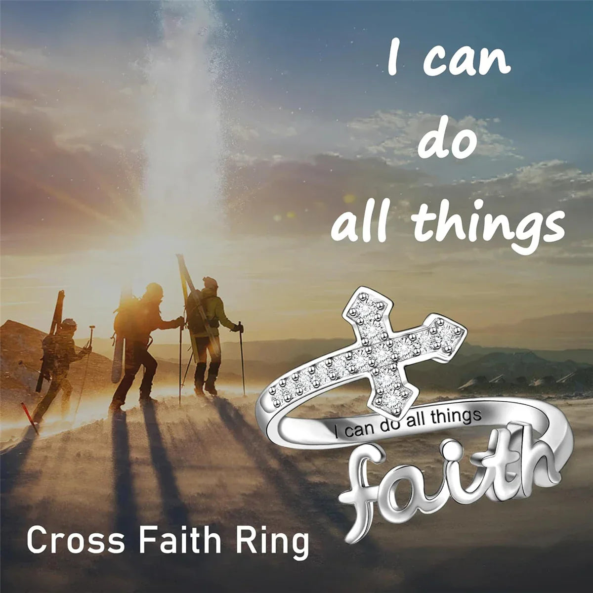 Exquisite Faith Ring