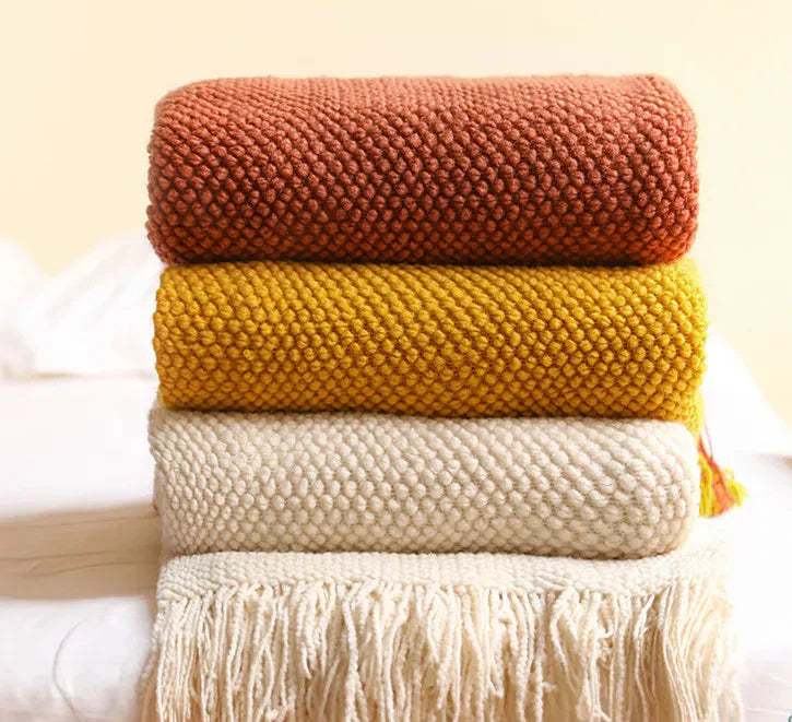 Decorative Knitted Blanket