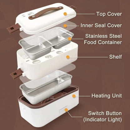 Self Cooking Electric  lunch box