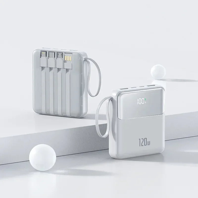 Portable 120W Fast Charging Power Bank