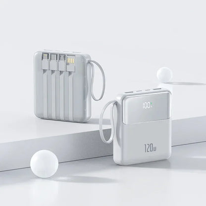 Portable 120W Fast Charging Power Bank
