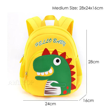 3D Dinosaur School Backpacks