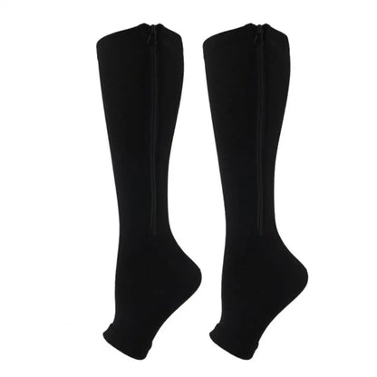 1 Pair zippier Compression Stockings