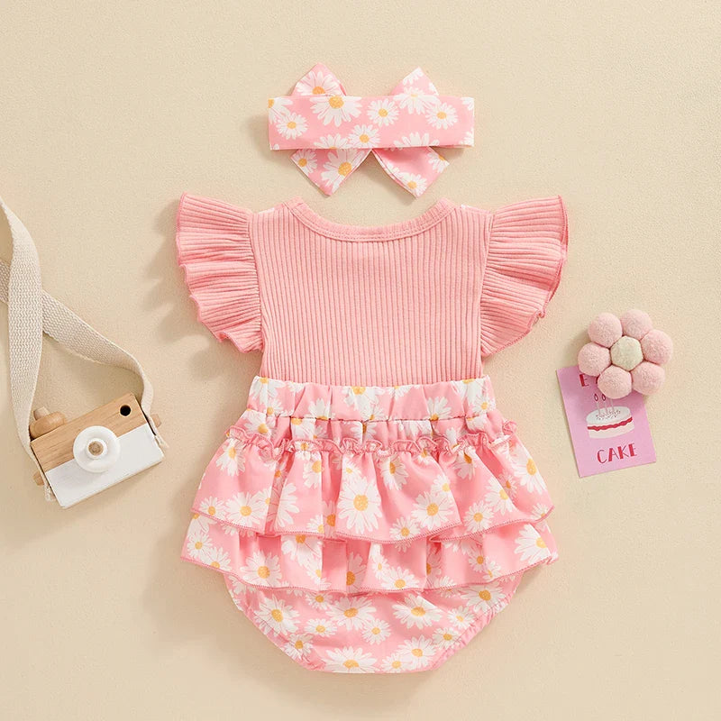 Newborn Ruffle Romper