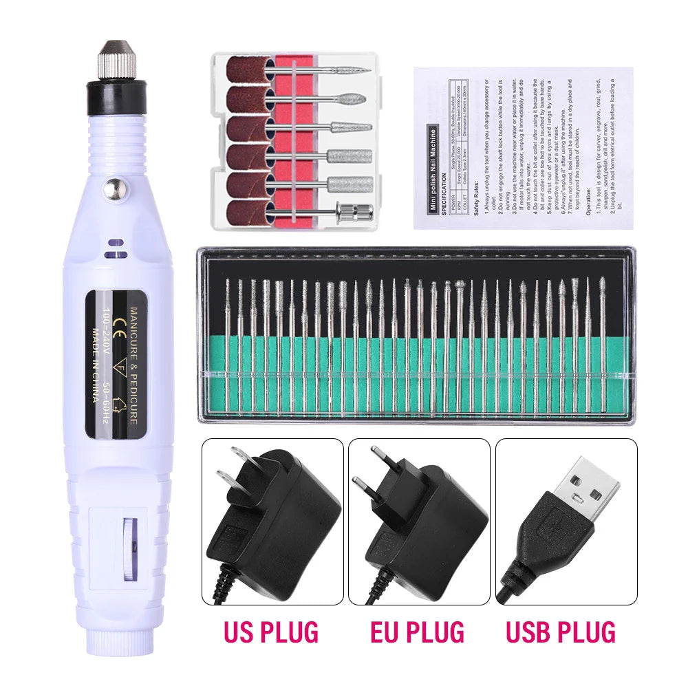 Portable Electric Nail Drill