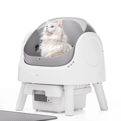 PetPivot AS11 Open-Top Automatic Self Cleaning Cat Litter Box