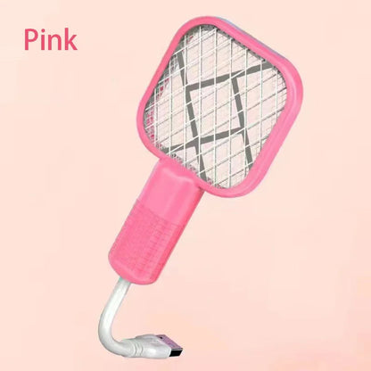 Portable USB Electric Mosquito Swatter with UV Light