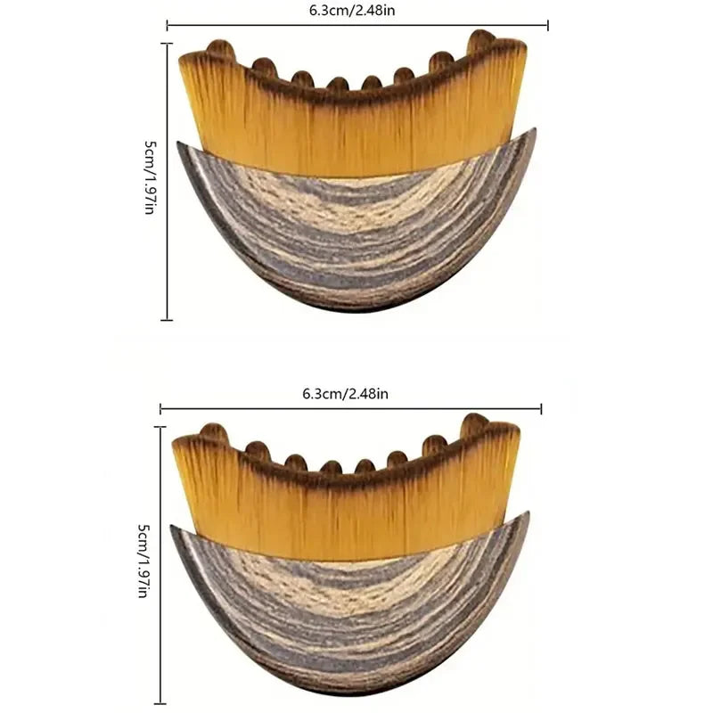 Ergonomic Lymphatic Facial Massage Brush