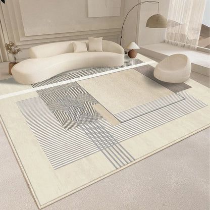 Modern Abstract Plush Rug