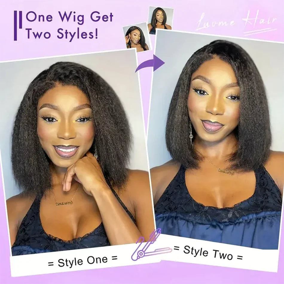 Yaki Straight Glueless Wigs