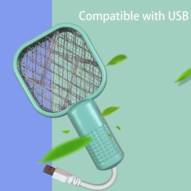 Portable USB Electric Mosquito Swatter with UV Light