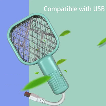 Portable USB Electric Mosquito Swatter with UV Light