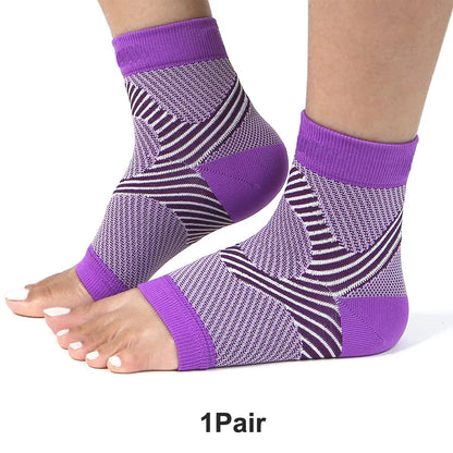 1Pair Sports Ankle Brace Compression Socks