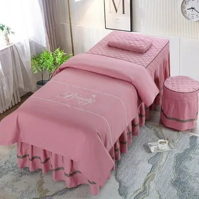 4pcs Beauty Salon Bedding Sets