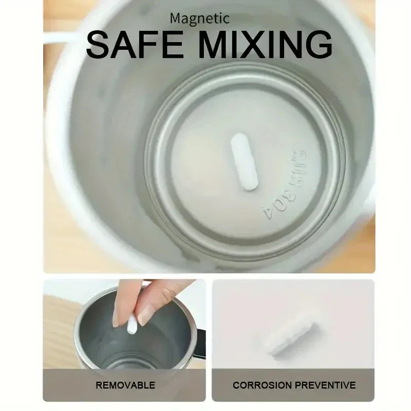 Smart mixing coffee cup