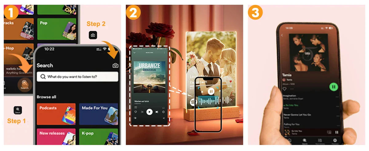 Customized Spotify Music Plaque