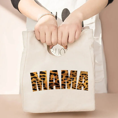 Canvas Tote Thermal Lunch Bag