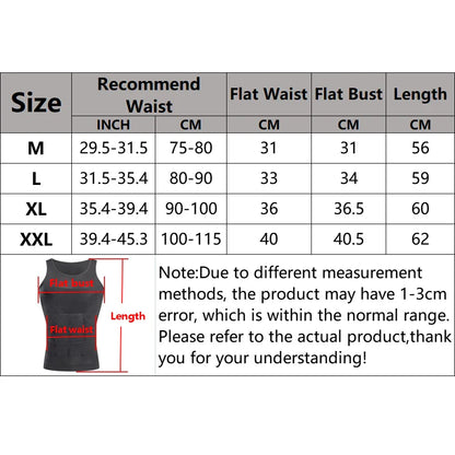 Men Body Shaper Vest