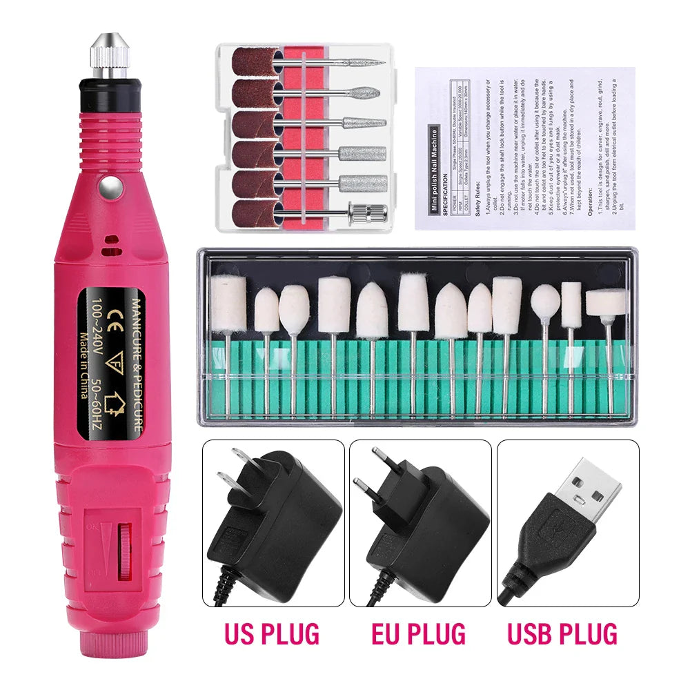 Portable Electric Nail Drill