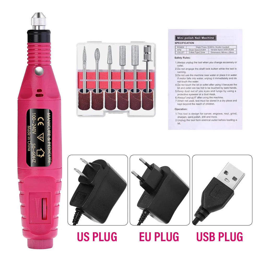 Portable Electric Nail Drill