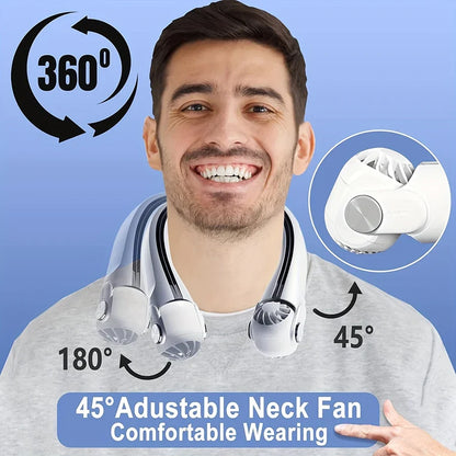 Wearable neck fan, view 6