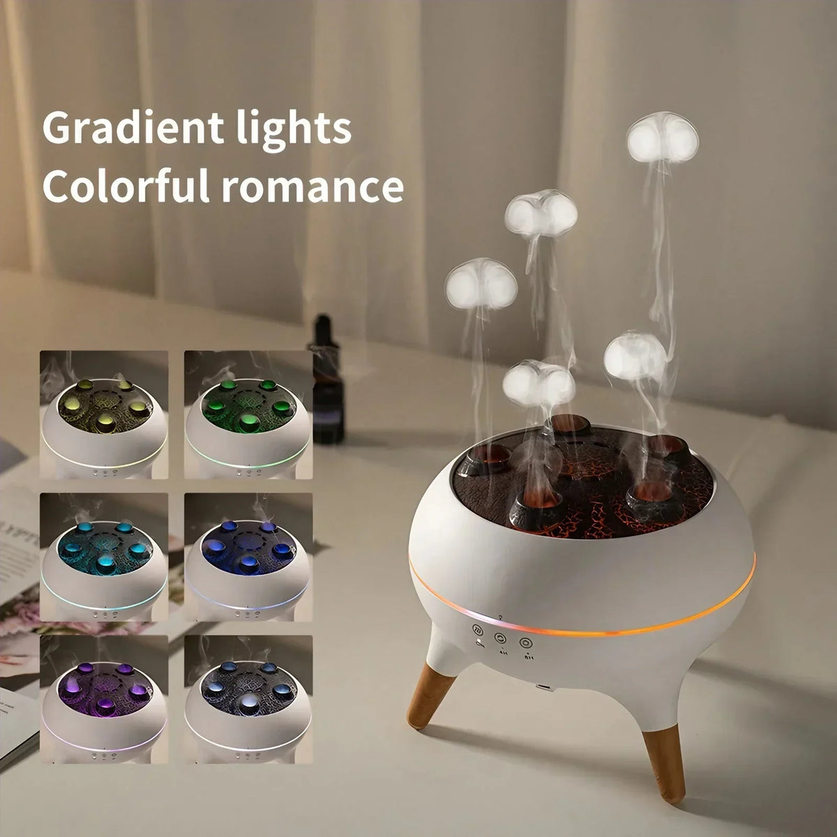 Dynamic Jellyfish Cool Mist Humidifier