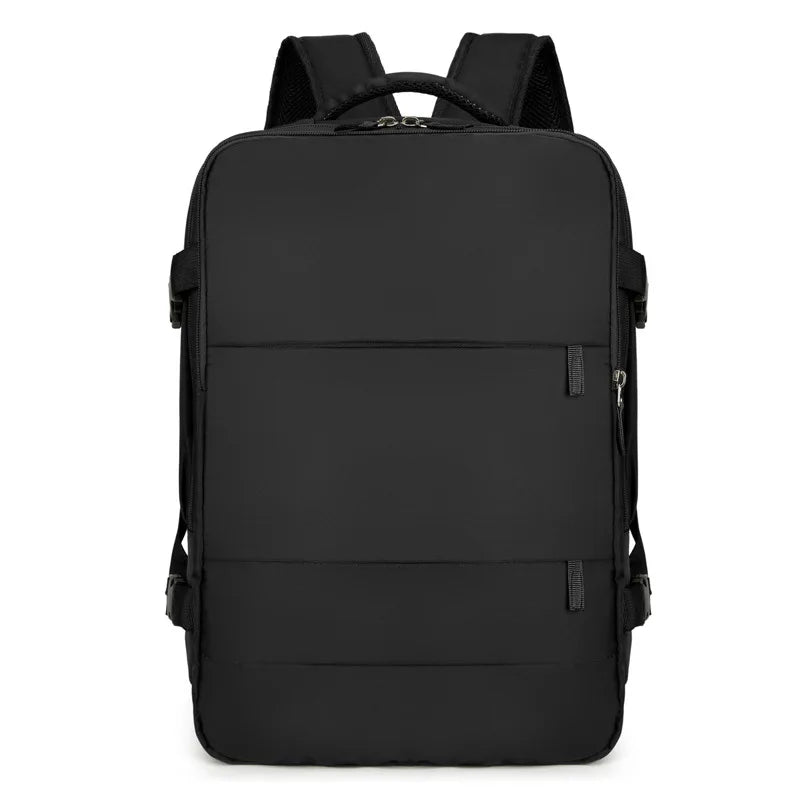 Hand luggage backpack in black