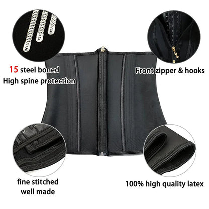 Trainer Corset Tummy Control Zipper Vest