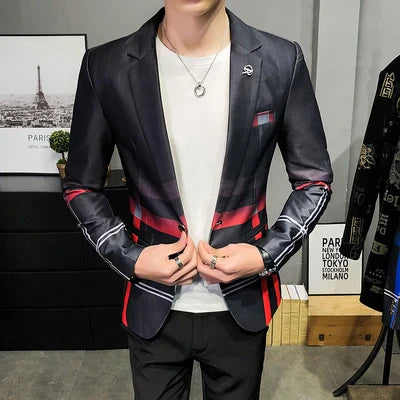 Men's Blazer Suit Jacket
