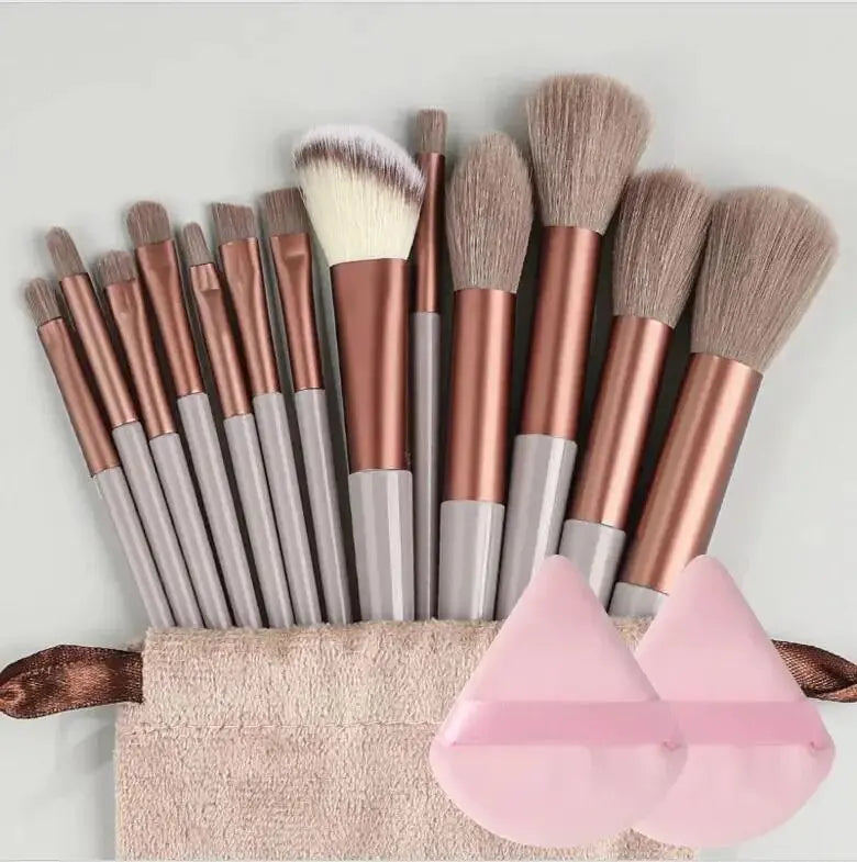 Soft Fluffy MakeUp Brush Set