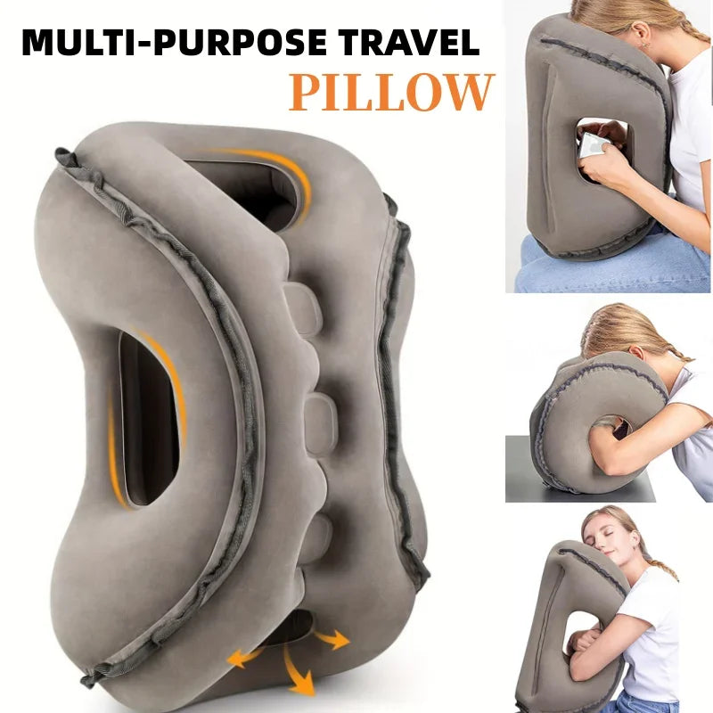 Multifunction Inflatable Travel Pillow