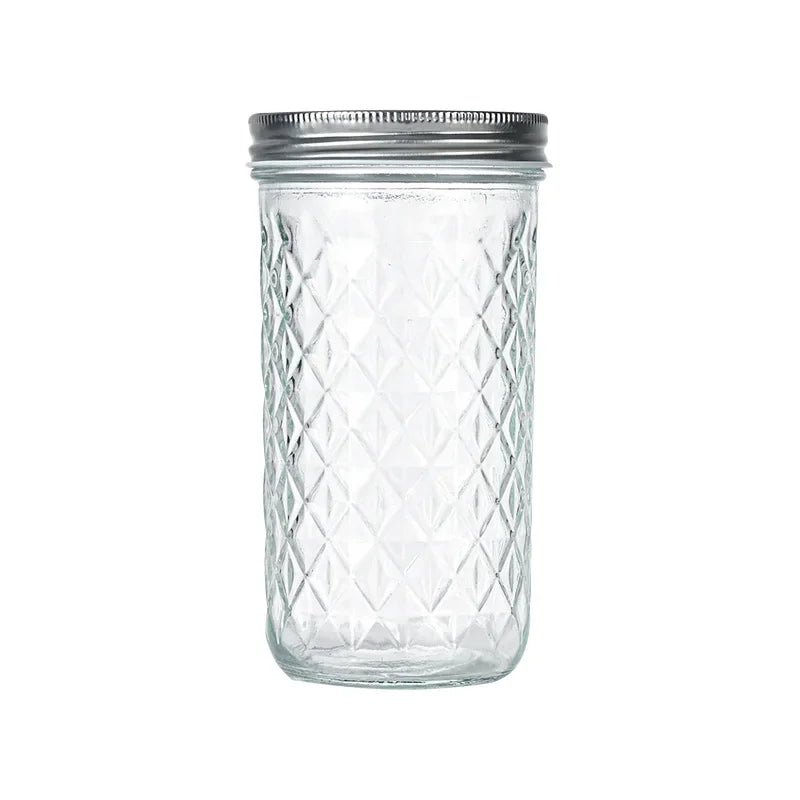 Canning Jars With Food grade safe metal Lids