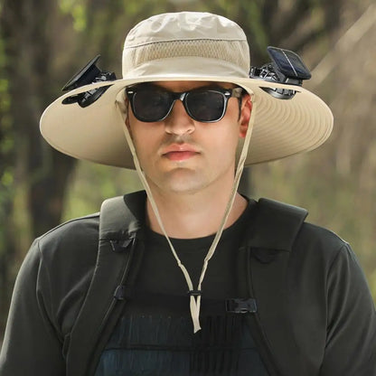 Solar Fan Hat