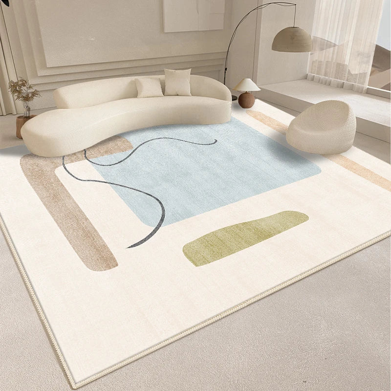 Modern Abstract Plush Rug