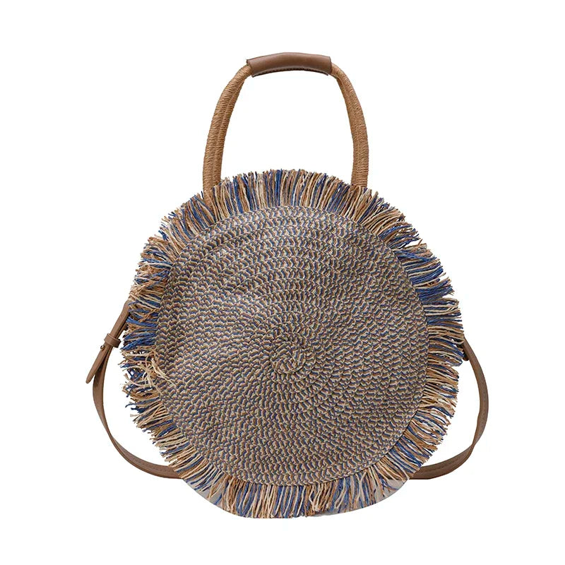 The Coastal Muse Straw Tote